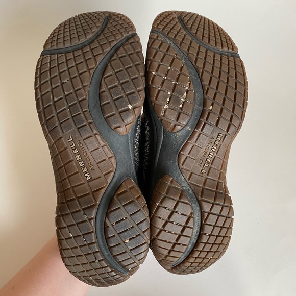 Merrell Encore Scoop Mule Ortholite Strap Black Knit Collar - Picture 5 of 8